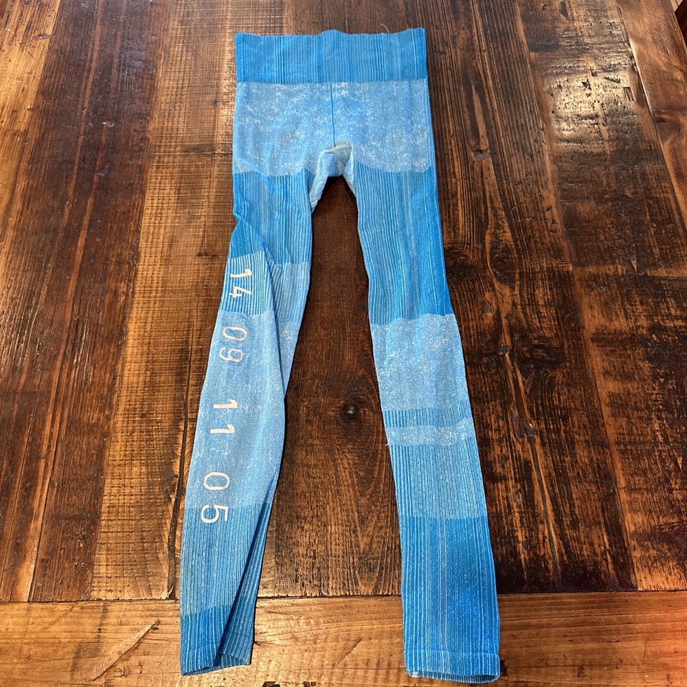 NIKE Womens Tights Size Small City Ready Energy Knit Blue Training BV4656‎ 411